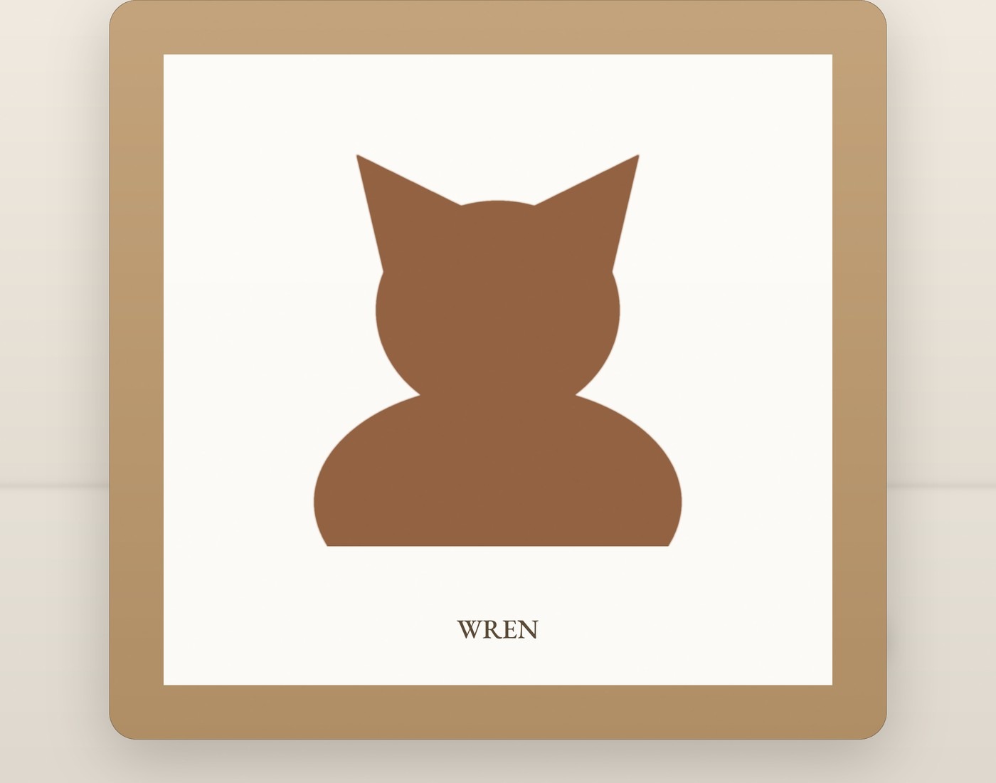 Wren keepsake